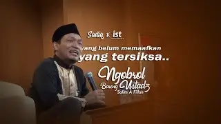 Yang belum memaafkan yang tersiksa, Ngobrol Bareng Ustadz Salim A Fillah