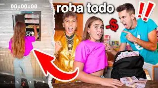 MI HERMANA LE ROBA TODO EL DINERO A SU NOVIO MILLONARIO...