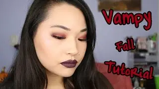 Vampy Fall Tutorial | Using MakeupGeek and Limecrime