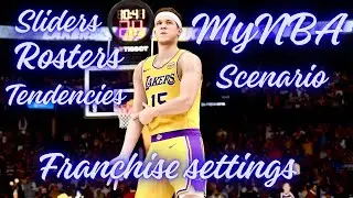 NBA 2K26- (обновление) Настройка сценария MYNBA- 🎙️ 🔥