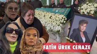 Fatih Ürek Son Yolculuğuna Uğurlandı! Sanatçı Dostları Gözyaşlarına Boğuldu...