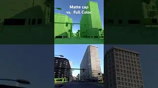 Rendering in Blender 3D. Large city add-on. #shorts #3drendering