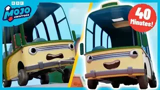 🚌 Ted The Bus - Silliest & Loving Moments! ❤️ | Funny Truck Cartoon for Kids | Mojo Swoptops