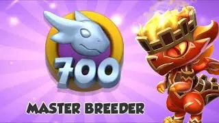 700 DRAGONS BADGE! Hatching THE TOWER DRAGON and GLACIAL DRAGON! - DML #1624