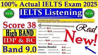 IELTS Listening Practice Test 2026 | New Real IELTS Exam With Answers | 01 Feb 2026