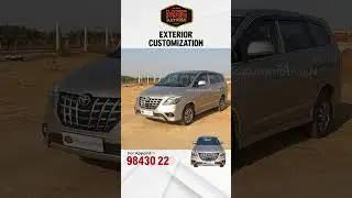 Save 30 lakhs. Give your old car, a brand-new look Innova Type4 Conversion ⁨@mgsautomotivein⁩