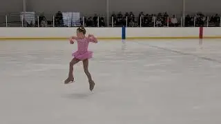 Solomia Sobeshkevych 1st Place 🥇Aspire 1 at 2025 Chicago Edge Figure Skating Competition
