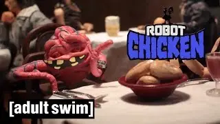 Bad date with Krang | Robot Chicken | Adult Swim