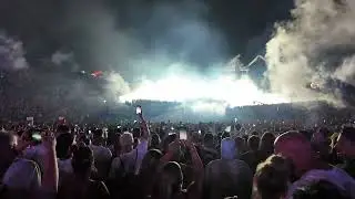 Tomorrowland 2025 Mainstage - Dimitri Vegas & Like Mike - beatdrops and laser