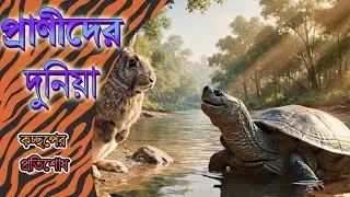 প্রাণীদের দুনিয়া |মজার ছোটগল্প | কচ্ছপের প্রতিশোধ | Animal world | Funny story |The turtle's revenge
