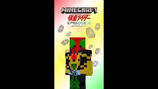 不要傷害我的村民！Rider Kick - Minecraft: Kamen Rider Craft mod