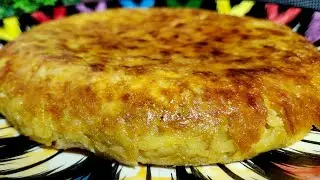 Боже, это восхитительно! Просто смешайте 3 яйца и 3 картофелины! Все ищут этот рецепт!