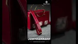 Red Leather Bag: 