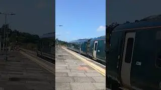 GWR class 802 leaving plymouth for Penzance #train #railwaycontent #railways #trainspotting
