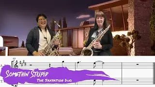 Somethin' Stupid - Saxophone Duet Cover by The Saxsation Duo | Robbie Williams & Nicole Kidman