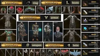 Evil Lands : All 31 Legendary items Review #epicgammer #evillands #gaming #gameplay