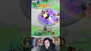Insane BUZZWOLE 3 KO's Defending Early Game Goals | #pokemonunite #pokemon #shorts