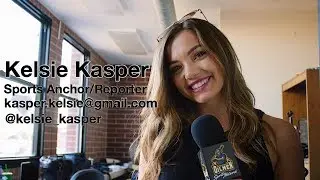Kelsie Kasper Sports Reporting Reel 2018
