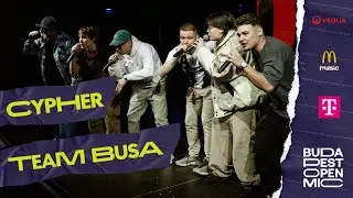Team Busa cypher // Budapest Open Mic HipHop Talents vol.2 d&ouml;ntő