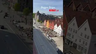 #bergen centrum from cruise ship🤗 #norway 🇳🇴 Бригген #unesco #берген #норвегия 🏠🏠🏠🇳🇴
