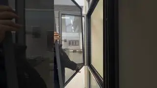 Fanchen 100 series windows, inward opening and tilting, screens can be removed in seconds. #window