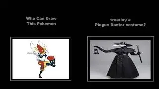 Who Can Draw Cinderace Wearing A Plague Doctor Costume? (Courtesy Of Our Little Empire Today)