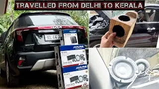 KERALA INSTALLATION अलर्ट 🚨| ALPINE 3 WAY R2-653C Components | ALPINE C-88-80 DSP | SQ TUNNING 👌
