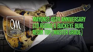 Mayones 40th LTD Regius 6 Buckeye Burl Resin Demo - 'Chapecoco' (Cover) by guitarist 'Myeongwoo Heo'