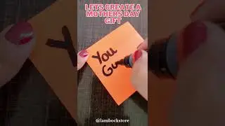 DIY Mother&rsquo;s Day Craft with stickynotes 💖 You Got This, Mom!