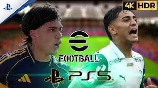 Boca vs. Palmeiras: AMISTOSO | eFootball 2026, Gameplay PS5 4K HDR 60 FPS
