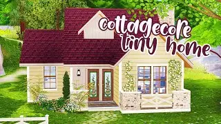 tiny cottagecore home 🏡 the sims 3 speed build