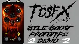 TDSFX Pedals: Bil&eacute; Boost (PROTOTYPE) #boostpedal #boost #guitar #metal