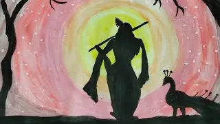Hare Krishna 🦚🦚🦚#art #radharanisketch #painting #harekrishna #sketch 