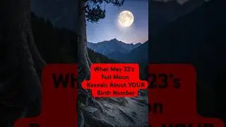 What May 23&rsquo;s Full Moon Reveals About YOUR Birth Number 🌕✨  #decodedestiny #healing #manifestation