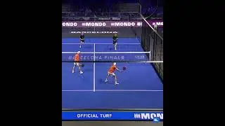 &iexcl;QU&Eacute; CLASE! EL LOBO LEBR&Oacute;N DOM&Oacute; A DI NENNO #padel #sports #puntazo
