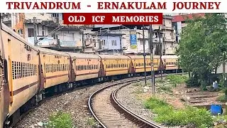 Trivandrum Ernakulam Journey  | Kerala | Trivandrum Nizamuddin Swarna Jayanti Express | ICF memories