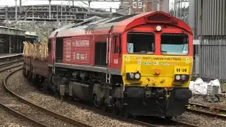 DB Trains/ EWS Trains on Uk Railways Part 1 2024