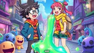 Epic Slime Showdown! Leo & Mia Battle Slimezilla for the Slime Crown! | #kidsadventure