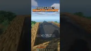 Realistic Moment 🔥#minecraft #minecraftreality