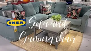 IKEA Sofa and Gaming Chair