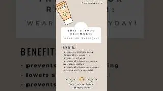 Why to wear spf everyday #shortsvideo #spf #sunscreen #skincare #sorts #skincareroutines #ytool  #yt