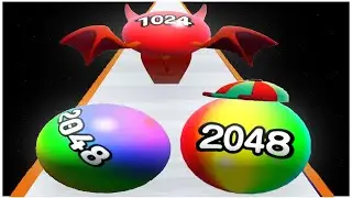Ball Run 2048 Ball Games 3D Vs Number Merge Ball Number Games