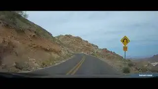 Westbound on route 66 sitgreaves pass and cool springs