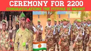 Niger-AES: Ceremony For Over 2000 Army Ready To Defend Their Country..
