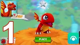 DragonVale World - Gameplay Walkthrough Part 1 - Level 1-6 (iOS, Android)