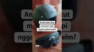 Helm Anak Bogo Polos Kacamata Usia 2-7 Tahun Kulit Premium Cewe Cowo Packing Kardus #helmsni #helm