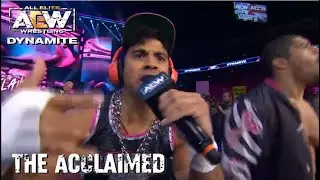 The Acclaimed Opening Rap Edmonton, Canada AEW Dynamite 07.05.23