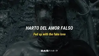 GHOSTEMANE - FED UP | MUSIC VIDEO [Lyrics / Sub Espa&ntilde;ol]
