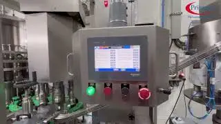 Pharma Syrup 100 ml Glass Bottle Auto Mono Block Bottling Line