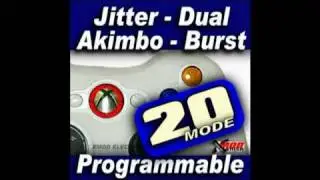 JITTER XBOX 360 MODDED CONTROLLER - XMOD Rapid Fire MOD CHIP, XBOX 360,XBOX ONE,PS3,PS4,modchip